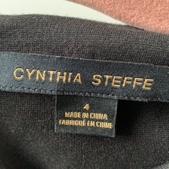 ❤️ Cynthia Steffe Lace Shift Dress Black - Picture 4 of 4